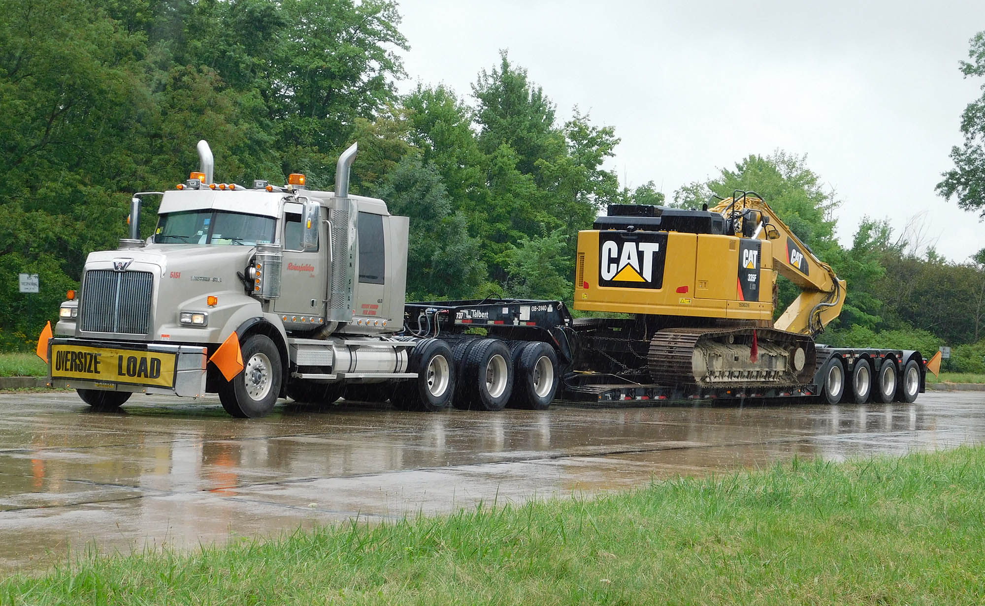 Oversized Load Trucking Company